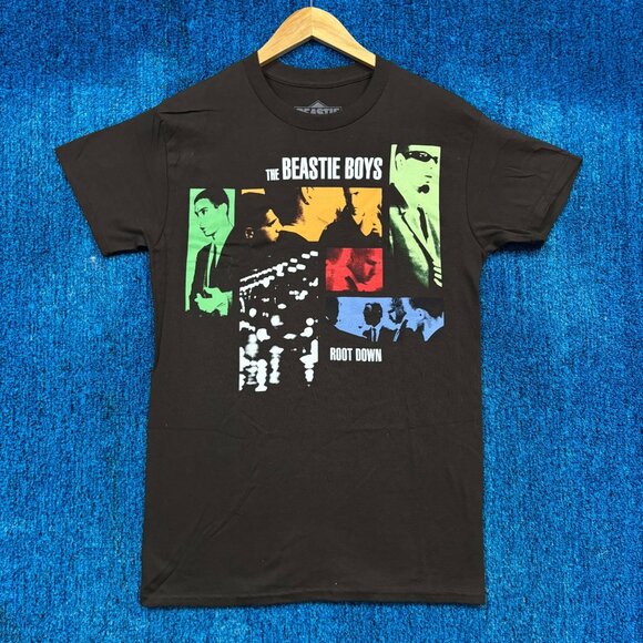 Beastie Boys Root Down Brown Rap T-Shirt Size Small - Picture 1 of 4